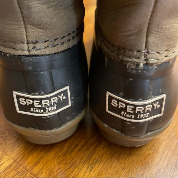 Sperry Women’s Saltwater Duck Rubber Waterproof Boots shoes sz 5.5 🥾🥾 - Picture 6 of 9